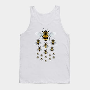 Swarm of bees formation Tank Top